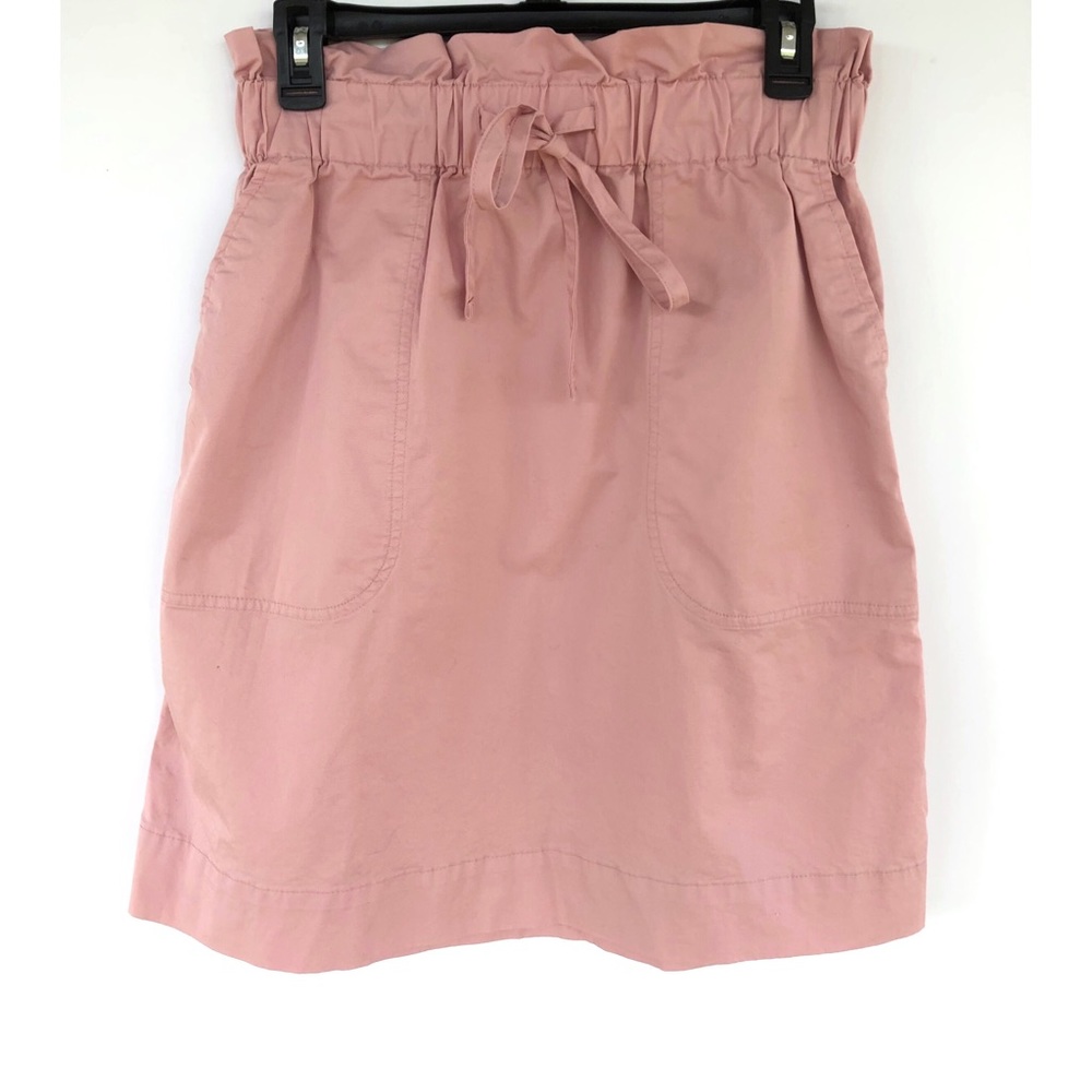 A New Day Pink Pocket Front Paperbag style Skirt